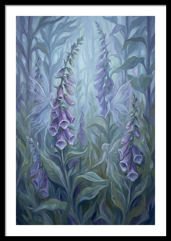 Foxglove Fairy Among Flowers