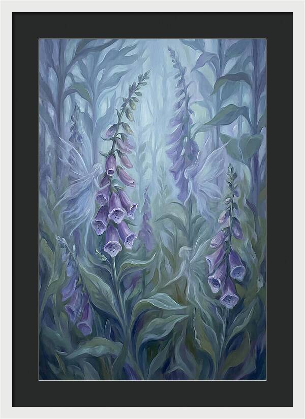 Foxglove Fairy Among Flowers
