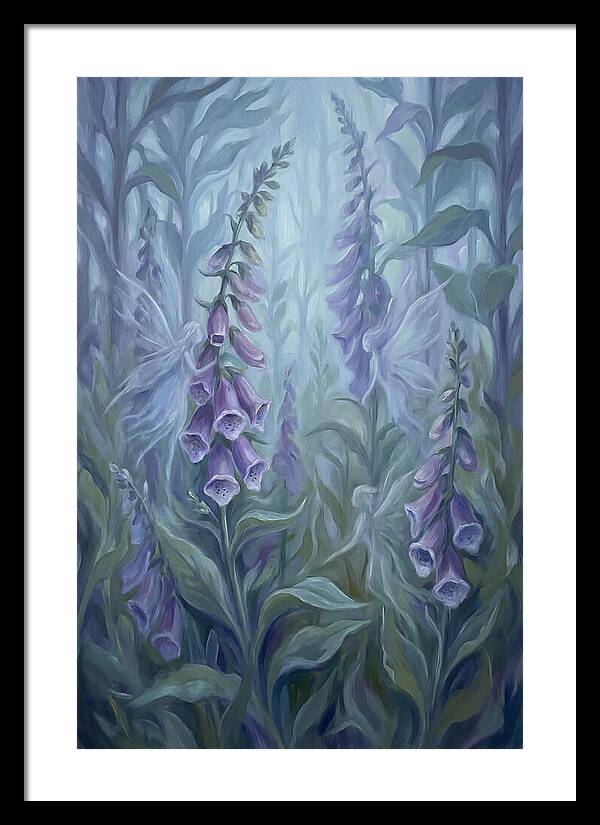 Foxglove Fairy Among Flowers
