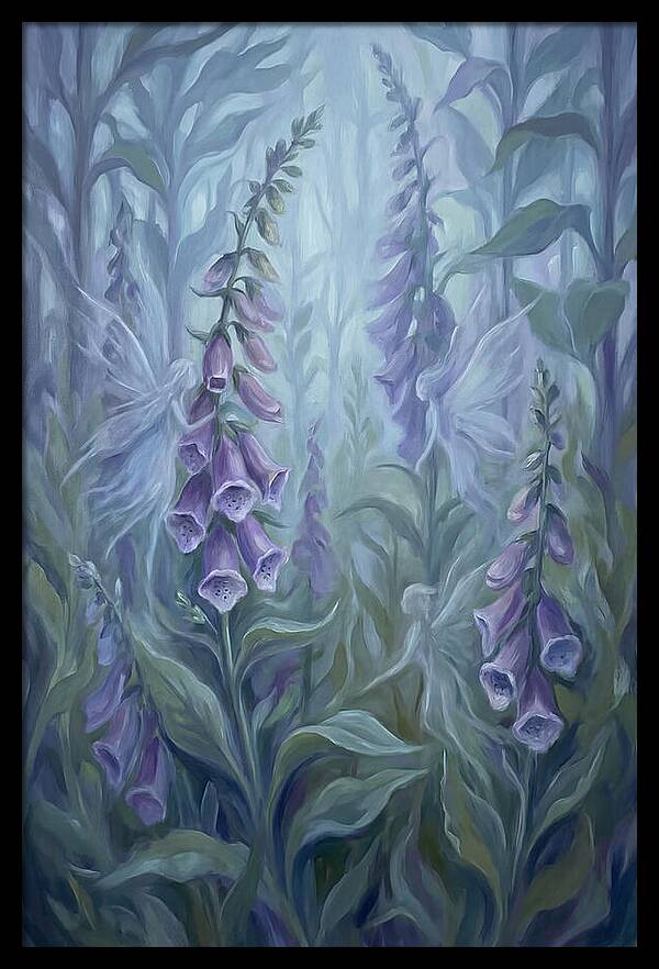 Foxglove Fairy Among Flowers