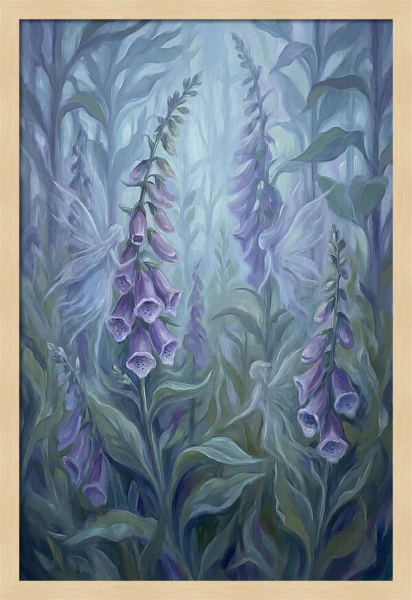 Foxglove Fairy Among Flowers