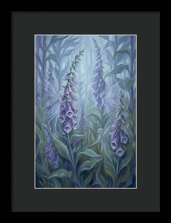 Foxglove Fairy Among Flowers