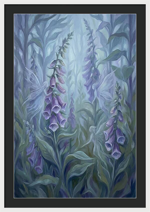 Foxglove Fairy Among Flowers