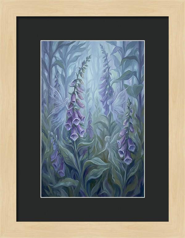 Foxglove Fairy Among Flowers