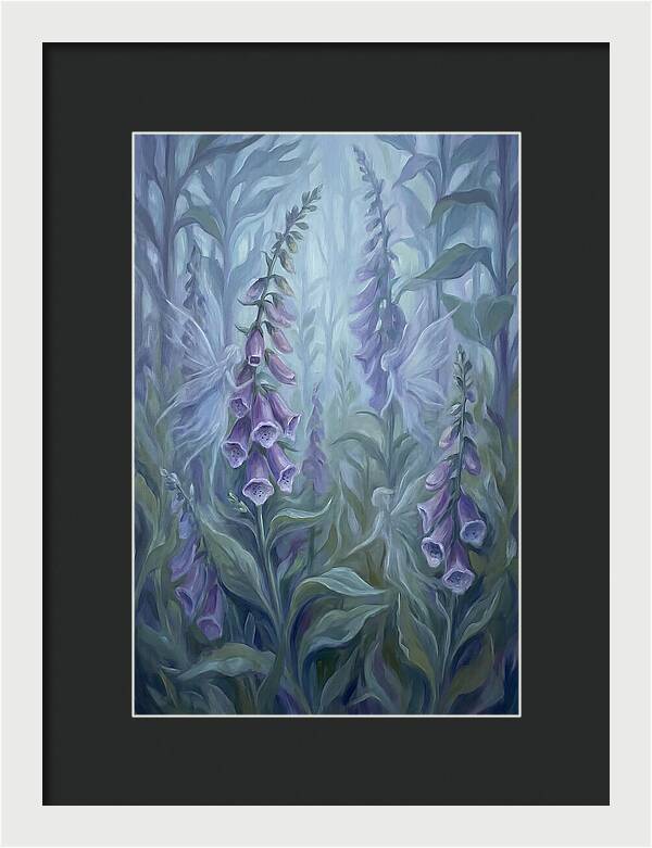 Foxglove Fairy Among Flowers
