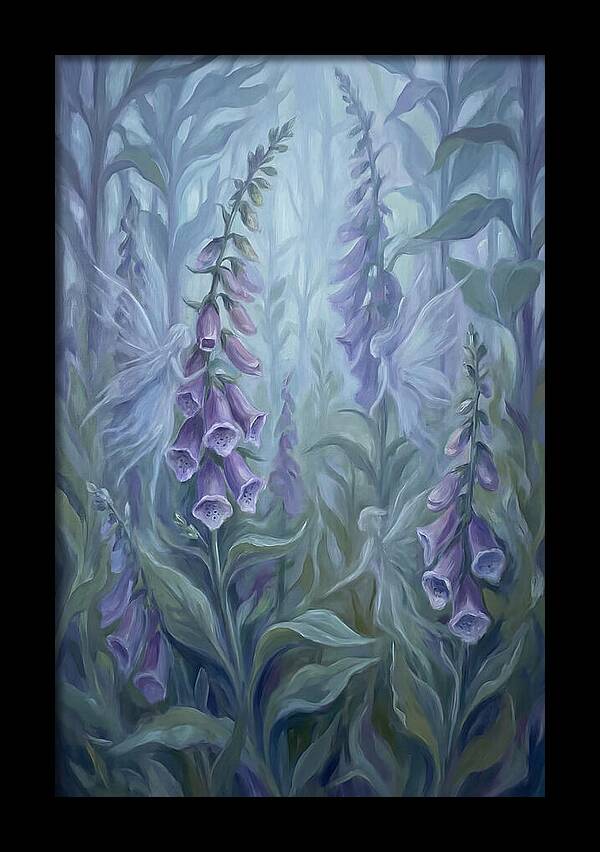 Foxglove Fairy Among Flowers