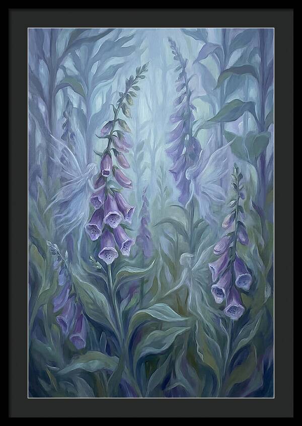 Foxglove Fairy Among Flowers