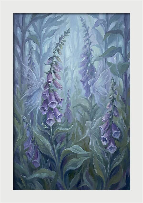 Foxglove Fairy Among Flowers