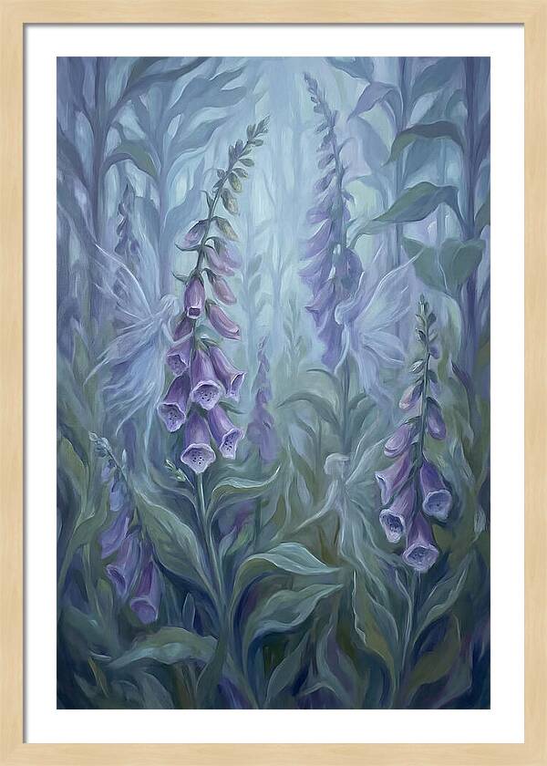 Foxglove Fairy Among Flowers