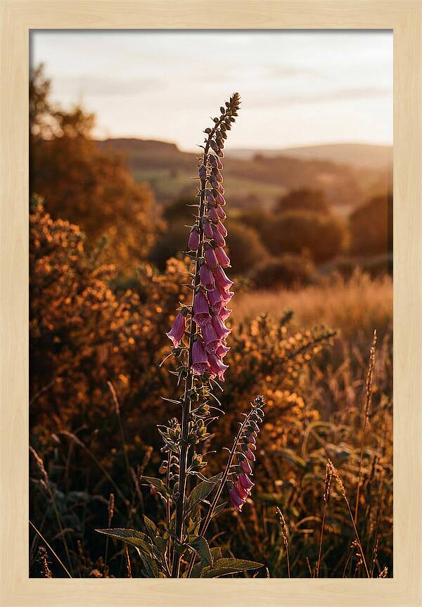 Foxglove Tower In Autumn Light