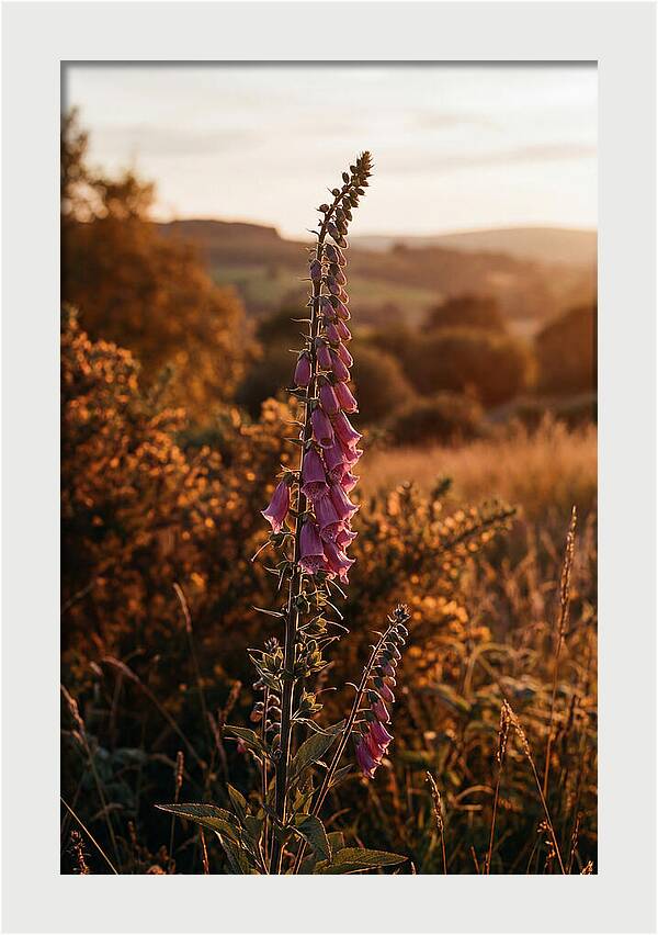 Foxglove Tower In Autumn Light