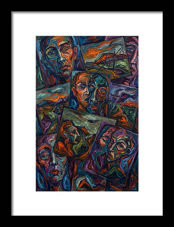 Fractured Faces And Landscapes
