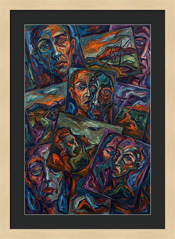 Fractured Faces And Landscapes