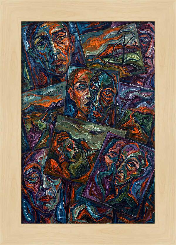 Fractured Faces And Landscapes