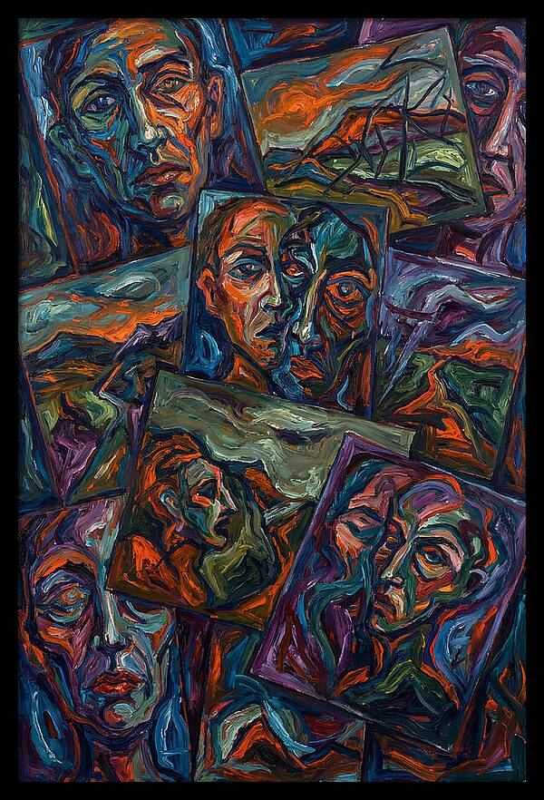 Fractured Faces And Landscapes