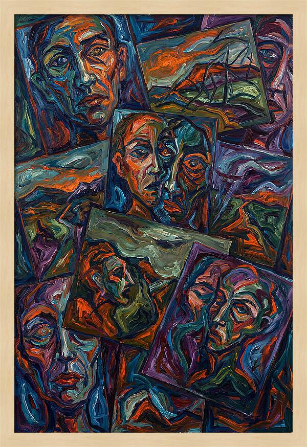 Fractured Faces And Landscapes