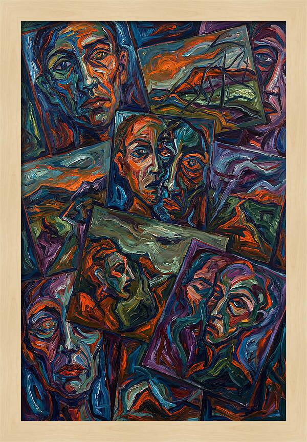 Fractured Faces And Landscapes