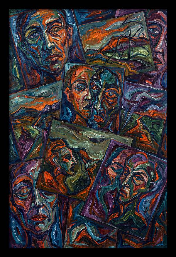 Fractured Faces And Landscapes