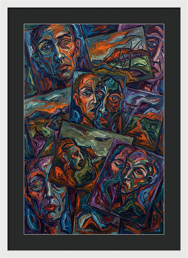 Fractured Faces And Landscapes