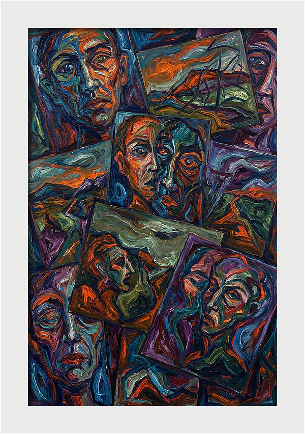Fractured Faces And Landscapes