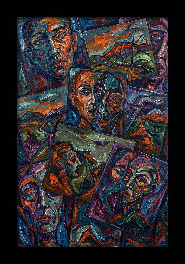 Fractured Faces And Landscapes
