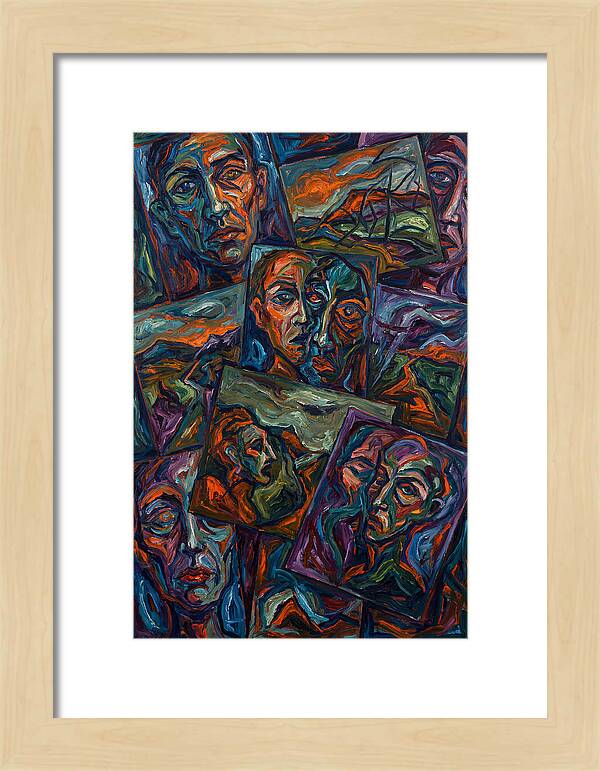 Fractured Faces And Landscapes