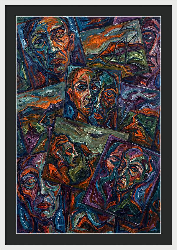 Fractured Faces And Landscapes