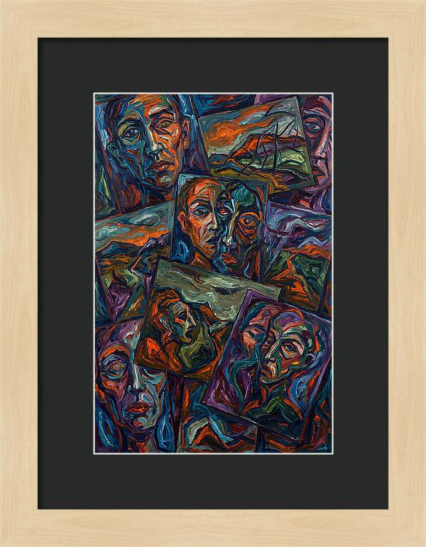 Fractured Faces And Landscapes