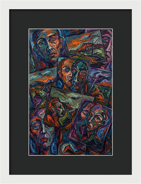 Fractured Faces And Landscapes