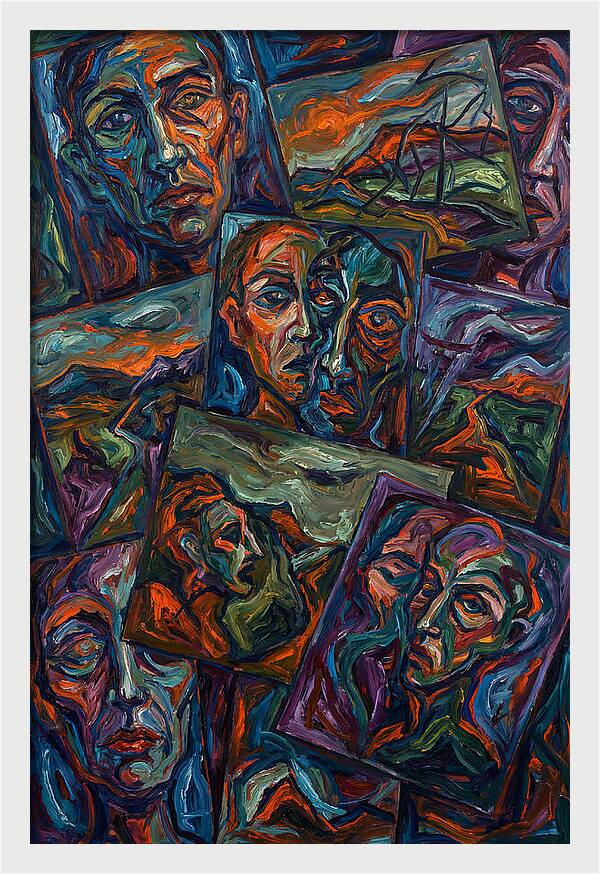 Fractured Faces And Landscapes