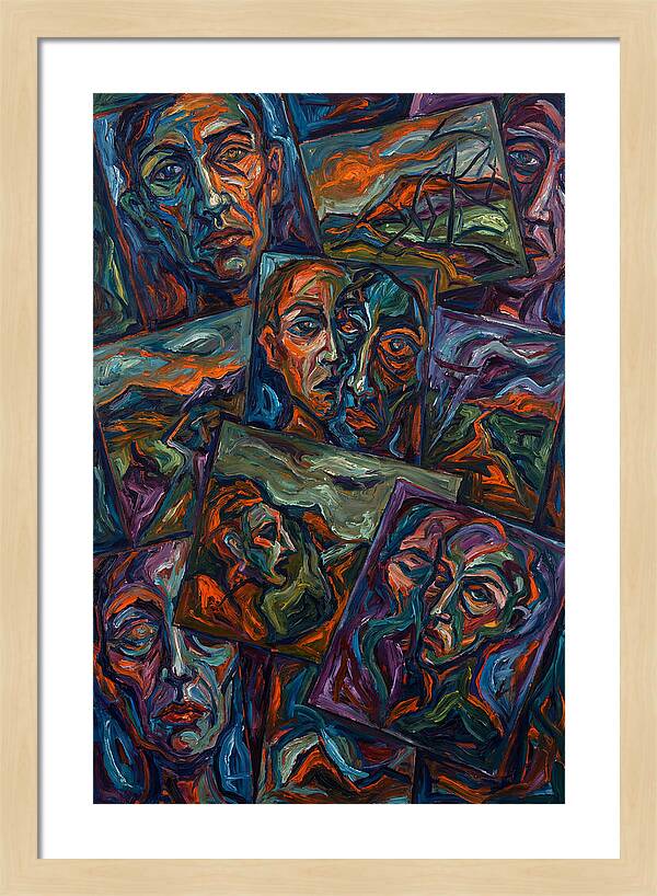 Fractured Faces And Landscapes