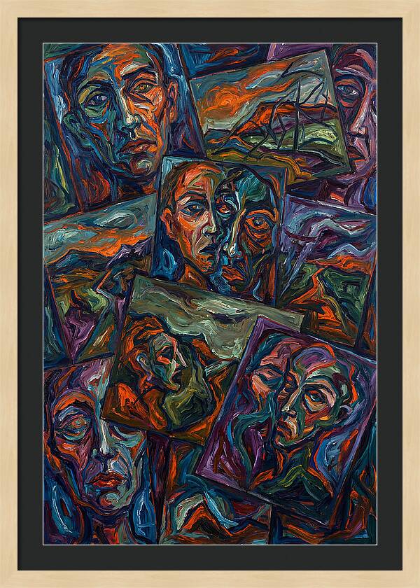 Fractured Faces And Landscapes