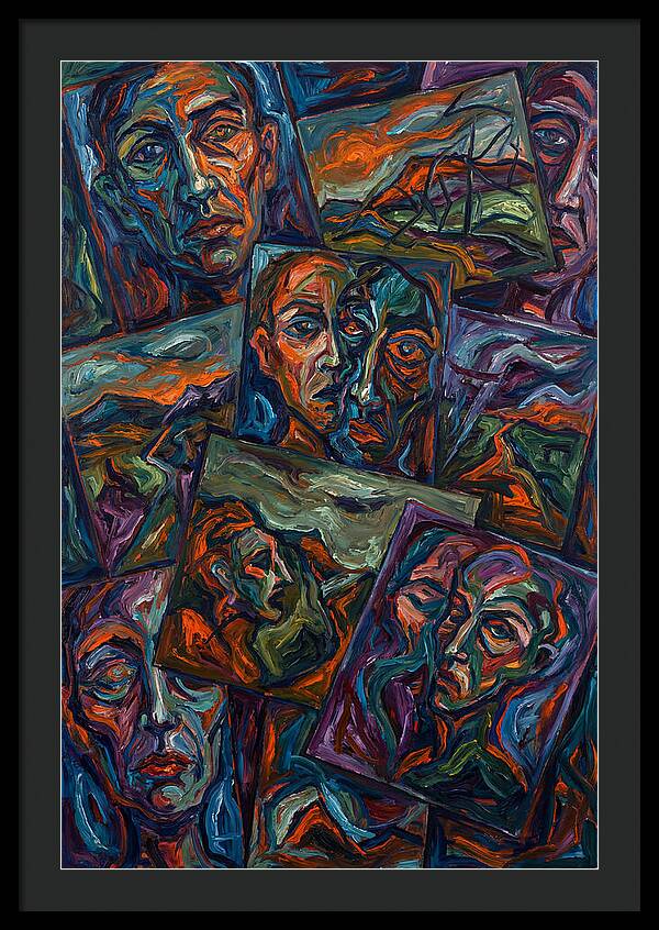 Fractured Faces And Landscapes