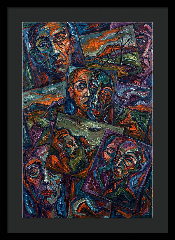 Fractured Faces And Landscapes