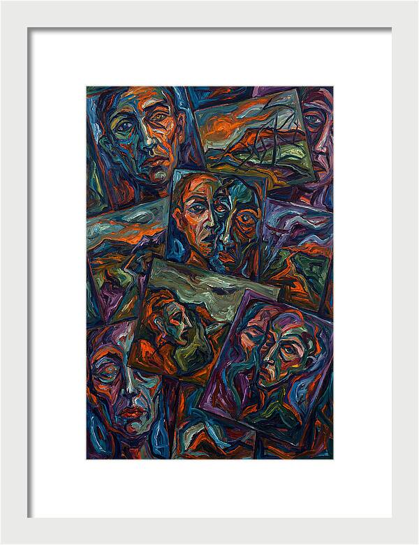 Fractured Faces And Landscapes