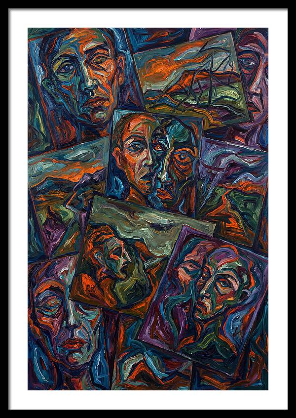 Fractured Faces And Landscapes