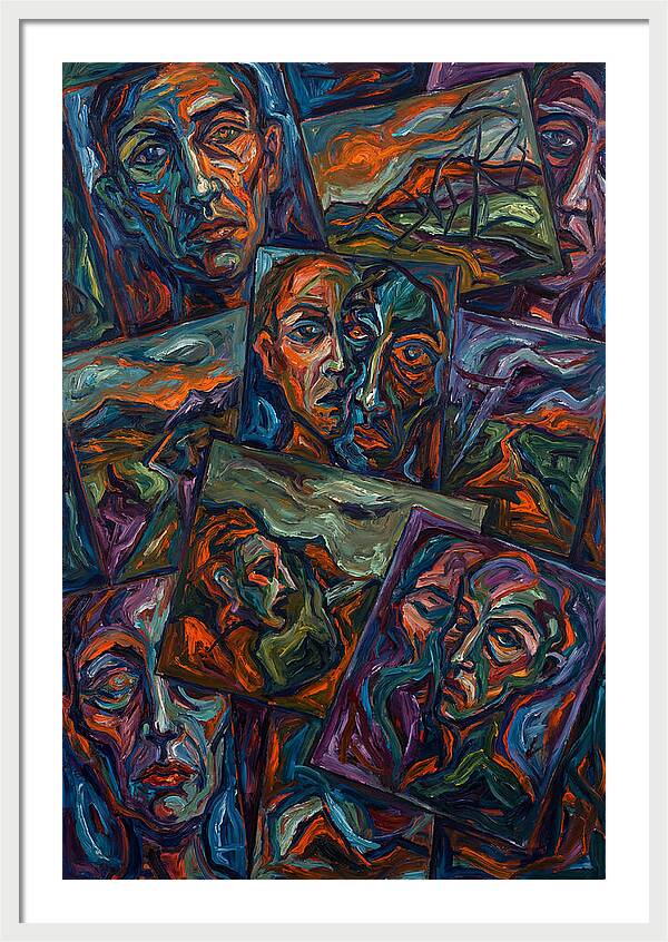 Fractured Faces And Landscapes