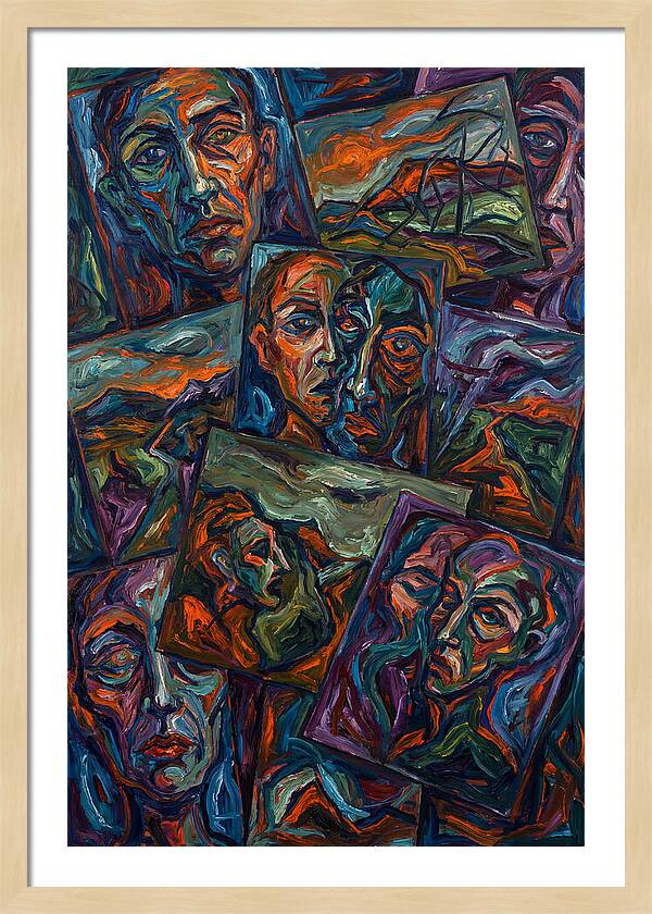 Fractured Faces And Landscapes