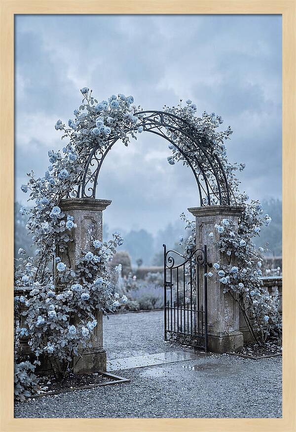 Fragrant Rose Arbor Archway