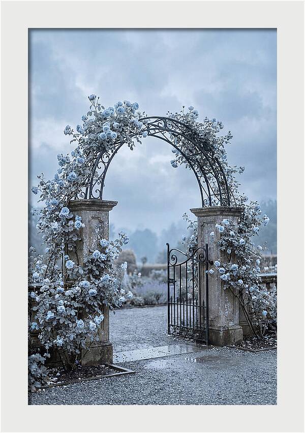 Fragrant Rose Arbor Archway