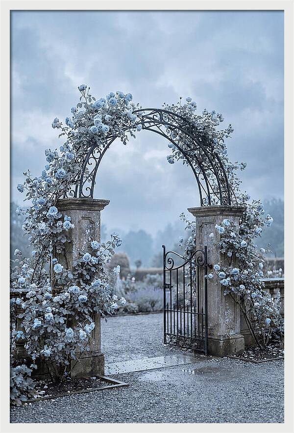 Fragrant Rose Arbor Archway