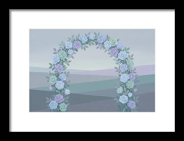 Fragrant Rose Arbor Archway