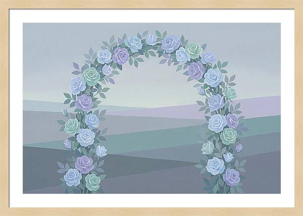 Fragrant Rose Arbor Archway