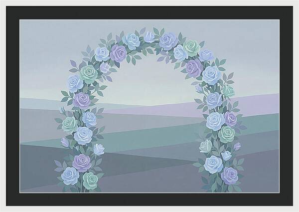 Fragrant Rose Arbor Archway