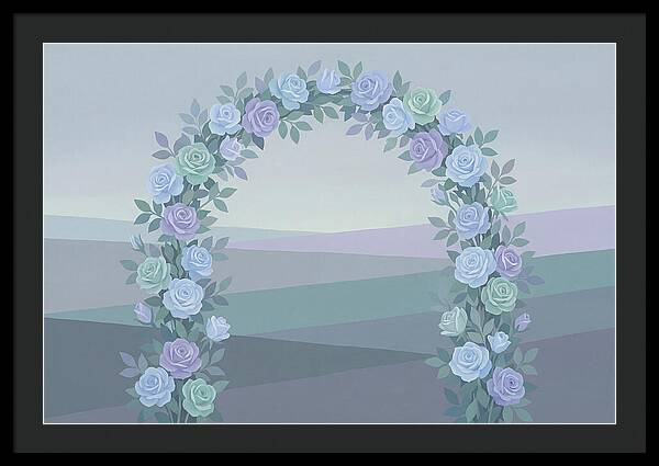Fragrant Rose Arbor Archway