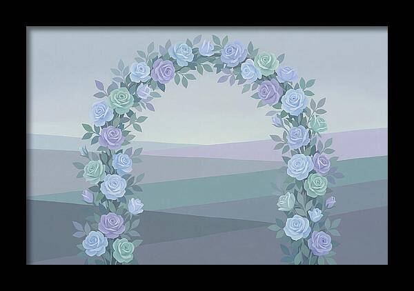 Fragrant Rose Arbor Archway