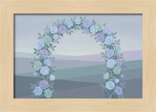 Fragrant Rose Arbor Archway