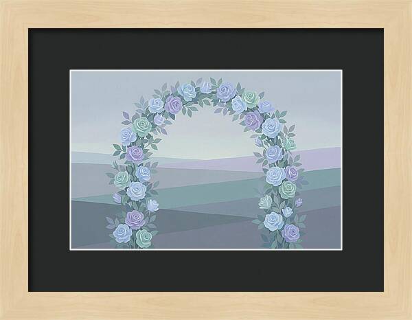 Fragrant Rose Arbor Archway