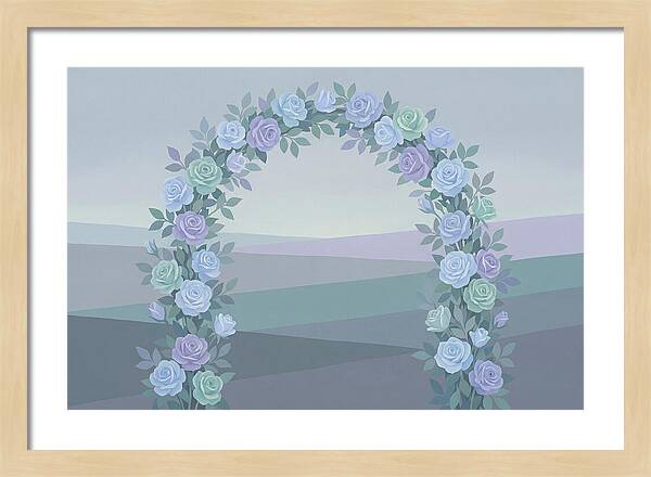 Fragrant Rose Arbor Archway