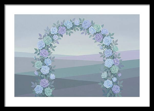 Fragrant Rose Arbor Archway